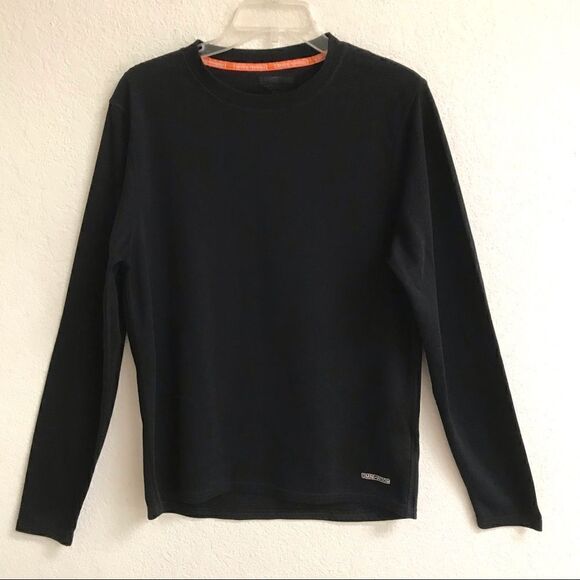 Omni-Wool base layer long sleeve black top L - Picture 1 of 6